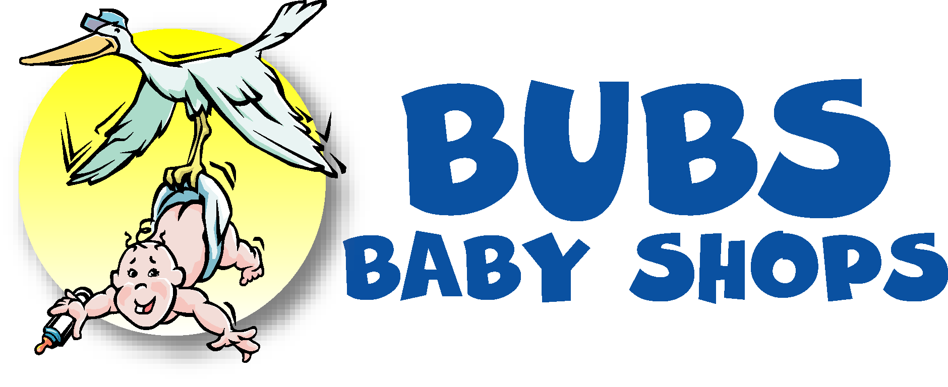 Bubs Baby Shop Logo Vector Logo